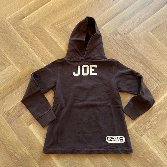 Denim Dungaree Trico Field cotton French terry hoodie 150 - Picture 1 of 4